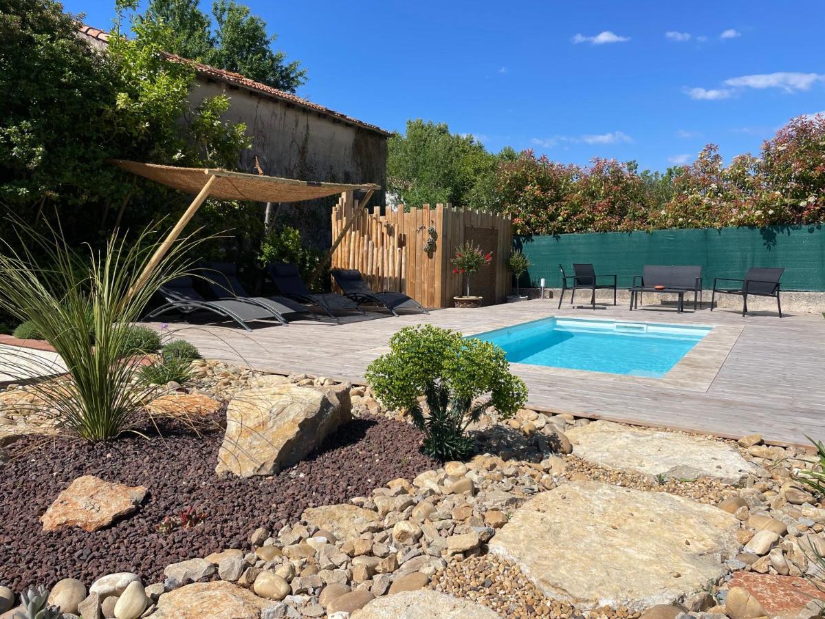Вилла Mas Provencale Jardin Piscine Сен-Сир-сюр-Мер Экстерьер фото